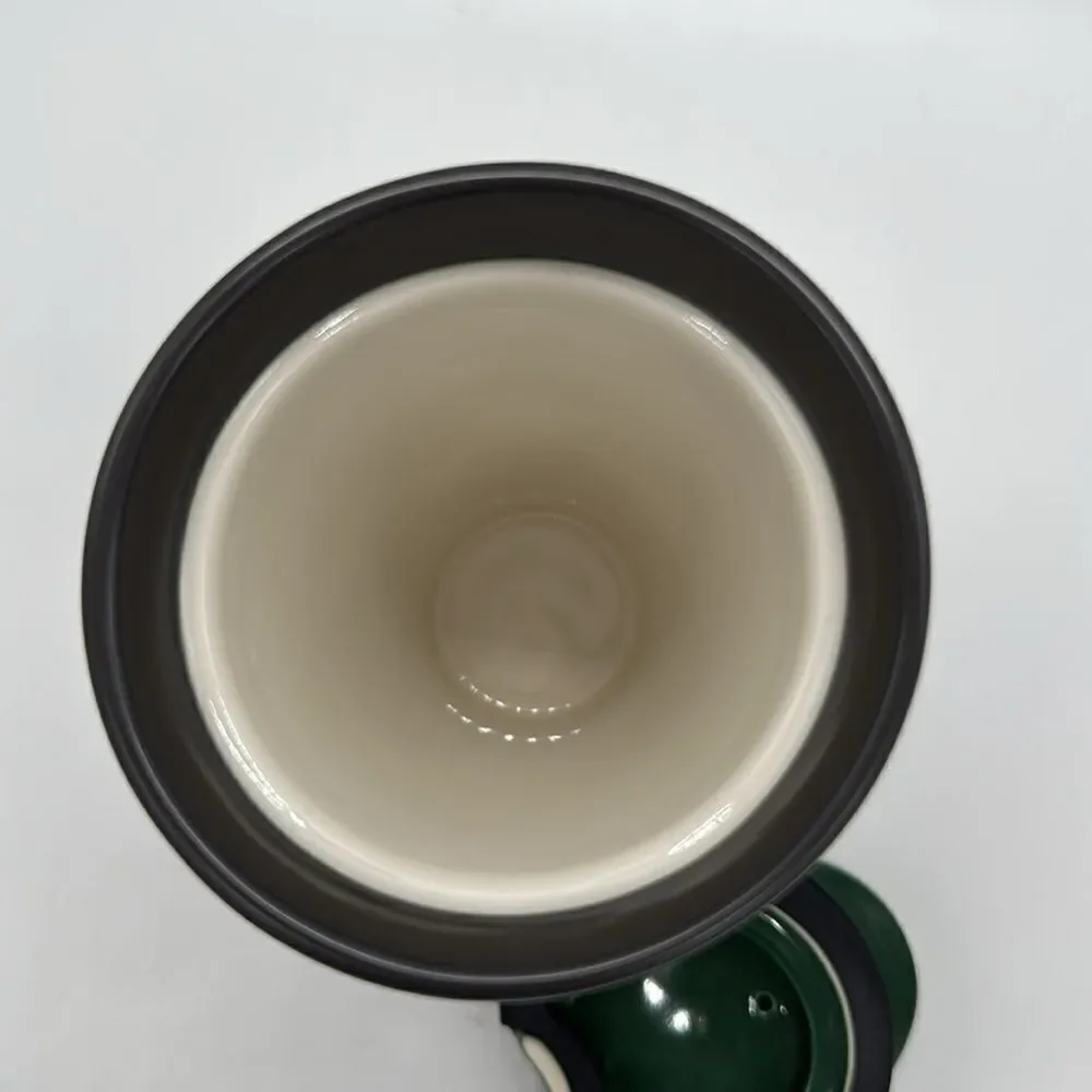 Starbucks Abstract Letter Graffiti Ceramic Tumbler Traveler Mug 10oz